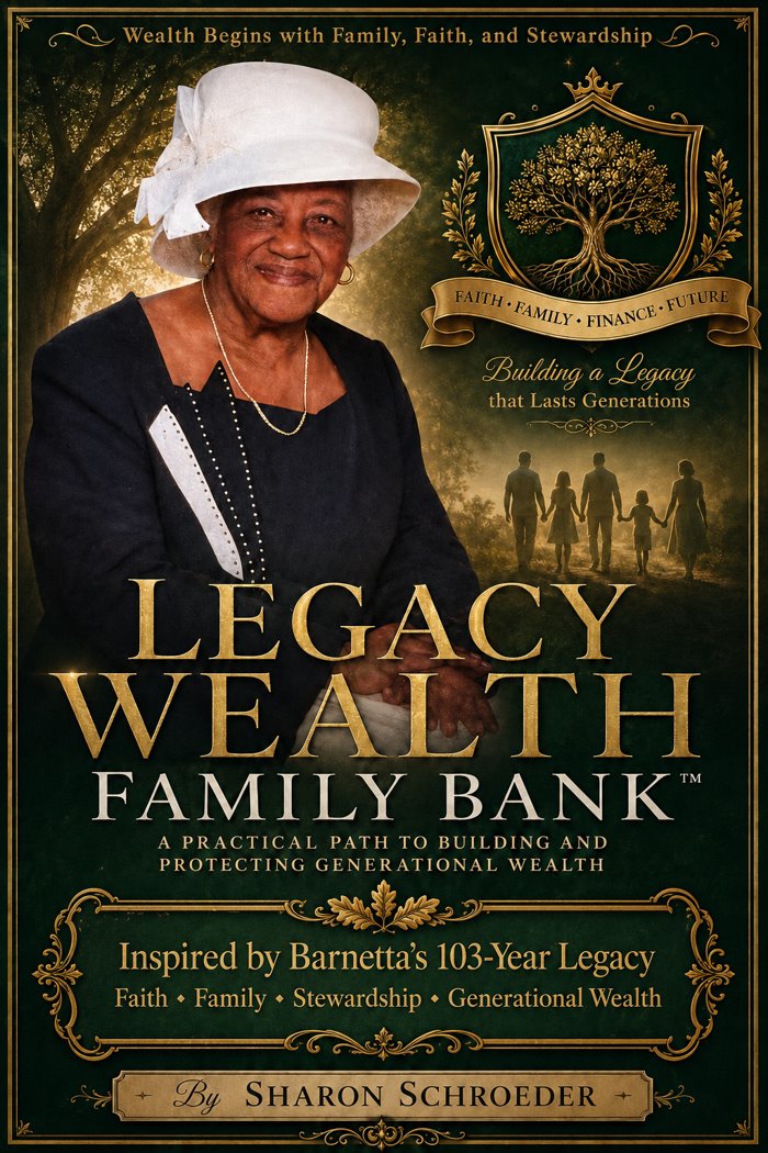 Cover of Legacy Wealth Family Bank by Sharon Schroeder