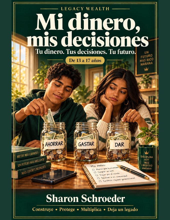 Portada de Mi dinero, mis decisiones, de 13 a 17 años