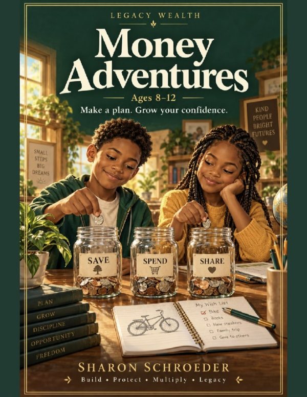 Cover of Money Adventures, ages 8 to 12