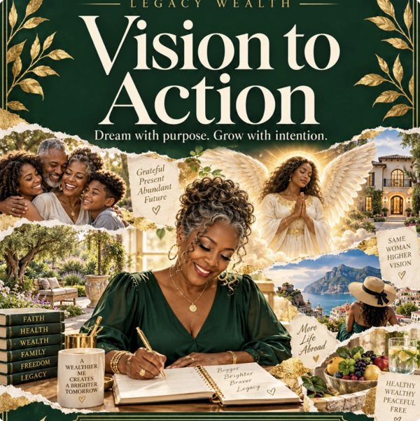 Cover of Legacy Wealth Vision to Action planner